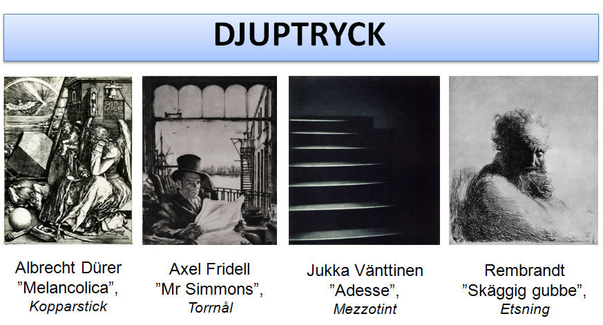 djuptryck